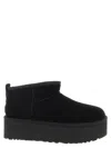 Ugg 'classic Ultra Mini Platform' Ankle Boots In Black