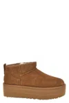 Ugg 'classic Ultra Mini Platform' Ankle Boots In Brown
