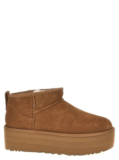 UGG 'CLASSIC ULTRA MINI PLATFORM' ANKLE BOOTS