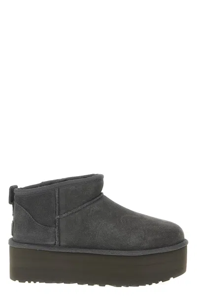 UGG 'CLASSIC ULTRA MINI PLATFORM' ANKLE BOOTS