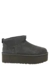 Ugg W Classic Ultra Mini Platform In Gray