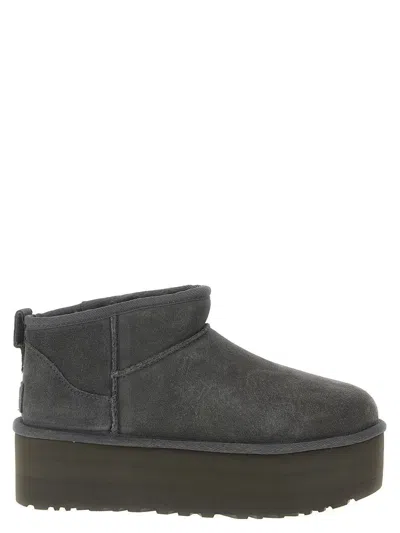 UGG UGG 'CLASSIC ULTRA MINI PLATFORM' ANKLE BOOTS