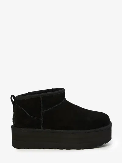 Ugg Classic Ultra Mini Platform Boots In Black