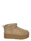 Ugg Classic Ultra Mini Boot With Platform In Beige