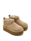 Ugg Classic Ultra Mini Platform Boots In Brown