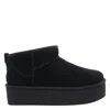 Ugg Classic Ultra Mini Platform Bootie In Black