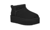 Ugg Classic Ultra Mini Platform Boots In Black