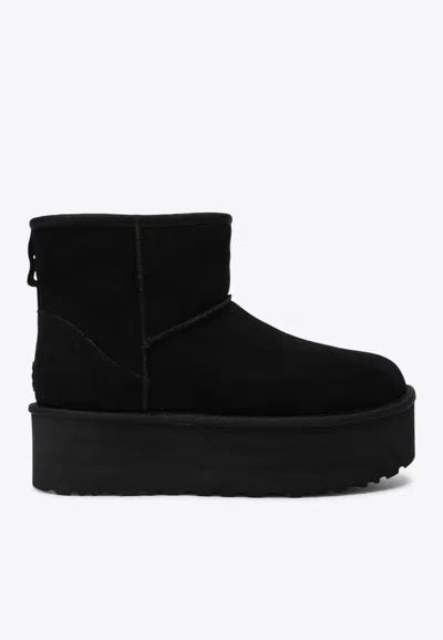 Ugg Classic Ultra Mini Platform Boots In Black