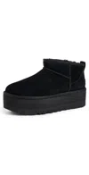 Ugg Classic Ultra Mini Boots In Black