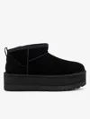 Ugg Classic Ultra Mini Platform Boots In Blk