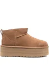 Ugg Classic Ultra Mini 1135092-che Womens 5 Chestnut Suede Platform Boot Gbnc453 In Brown