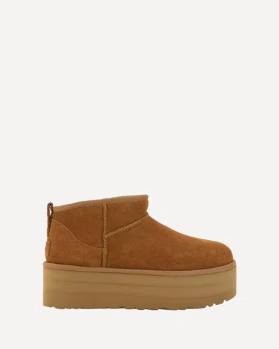 Ugg Classic Ultra Mini Platform Boots In Brown