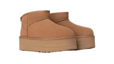 Ugg Classic Ultra Mini Platform Boots In Brown