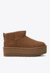 Ugg Classic Ultra Mini Platform Boots In Brown
