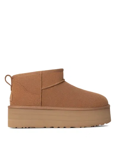 UGG CLASSIC ULTRA MINI PLATFORM BOOTS