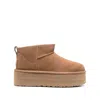Ugg Suede Classic Ultra Mini Platform Boots In Brown