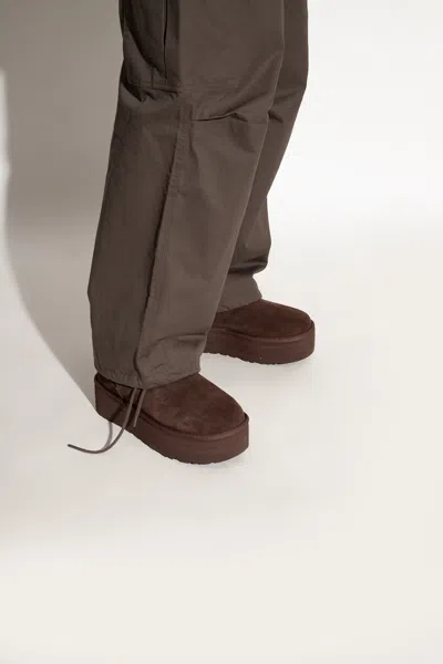 Ugg ‘classic Ultra Mini' Platform Boots In Brown