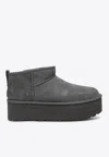 Ugg Classic Ultra Mini Platform Boots In Gray