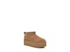 Ugg Suede Classic Ultra Mini Platform Boots In Brown