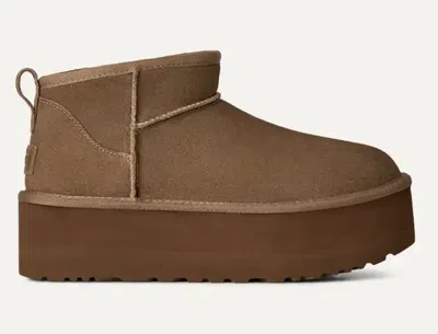 Ugg Classic Ultra Mini Platform In Brown