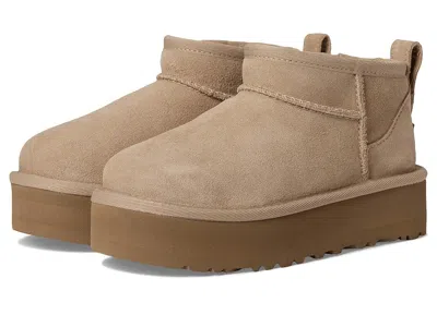 Ugg Kids' Girls  Ultra Mini Platform In Sand/sand