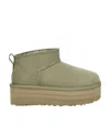 Ugg Classic Ultra Mini Boots In Green
