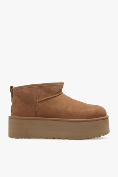 UGG UGG CLASSIC ULTRA MINI PLATFORM SNOW BOOTS