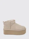 Ugg Classic Ultra Mini Platform Suede Boots In Multi