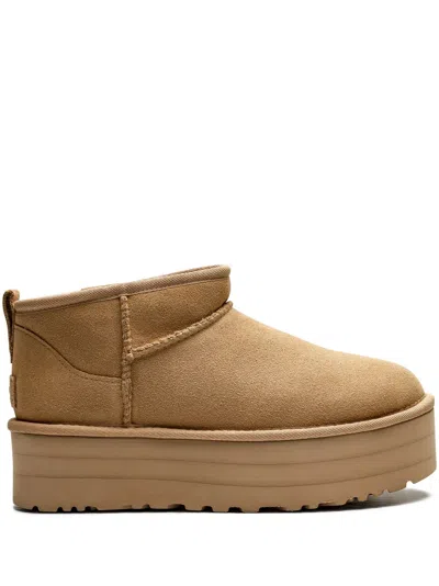 Ugg Classic Ultra Mini Platform Wmns "driftwood" In Neutrals