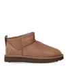 Ugg Classic Ultra Mini Rocky Oak Boot In Brown
