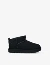 Ugg Classic Ultra Mini Sheepskin Ankle Boots 7-10 Yea In Black