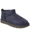 Ugg Classic Ultra Mini Suede & Shearling Boot