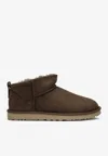 Ugg Classic Ultra Mini Hickory Boot In Brown