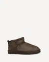 Ugg M Classic Ultra Mini Dusted Cocoa Ankle Boot In Brown