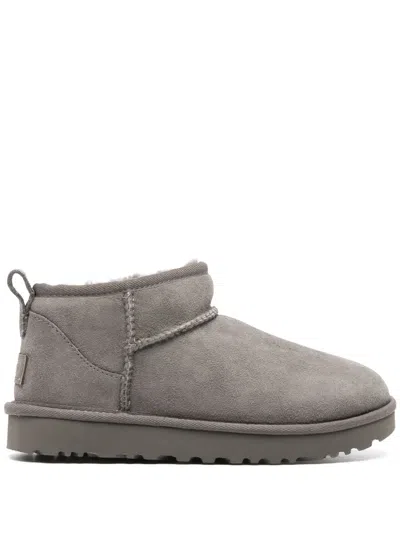 UGG CLASSIC ULTRA MINI SUEDE BOOTS