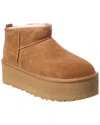 Ugg Classic Ultra Mini Suede Platform Boot In Brown