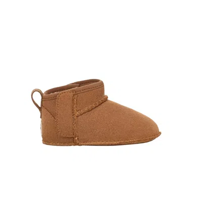 Pre-owned Ugg Classic Ultra Mini Toddler 'chestnut' | Brown | Infant Size 0