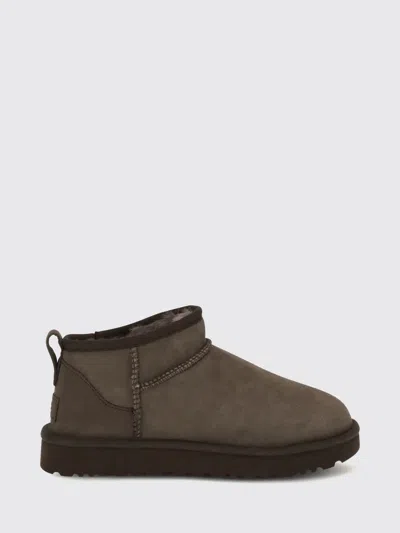 Ugg Classic Ultra Mini Waterproof Suede Platform Ankle Boots In Multi