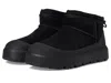 Ugg Suede Classic Ultra Mini Weather Hybrid Ankle Boots In Black