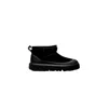 Ugg Suede Classic Ultra Mini Weather Hybrid Ankle Boots In Black