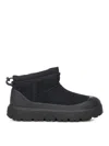 Ugg Suede Classic Ultra Mini Weather Hybrid Ankle Boots In Black
