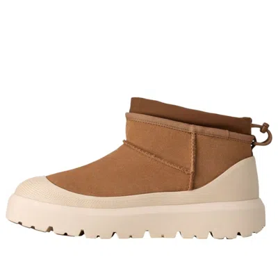 UGG UGG Classic Ultra Mini Weather Hybrid 'Chestnut White'