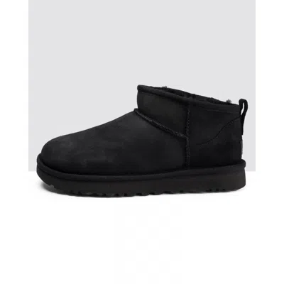Ugg Classic Ultra Mini Womens Boot In Black