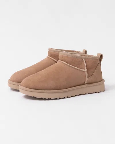 Ugg Classic Ultra Mini Womens Boot In Nude