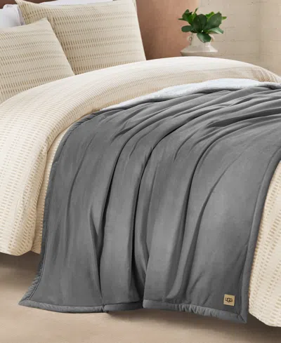Ugg Closeout! Dasha Throw, 50" X 70" In Gray
