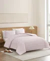 Ugg Closeout!  Devon Textured 3-pc. Comforter Set, King In Pink