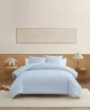 Ugg Closeout  Devon Textured Comforter Set In Blue