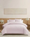Ugg Closeout  Devon Textured Comforter Set In Pink