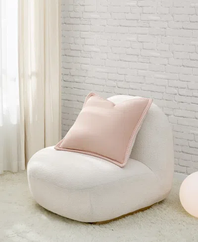 Ugg Closeout!  Kirkwood Braid Decorative Pillow, 20" X 20" In Brown