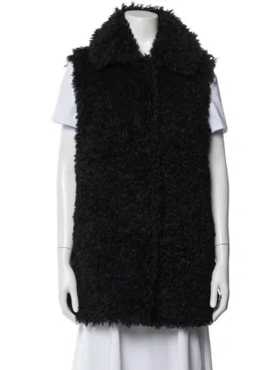 Pre-owned Ugg Coat In Black